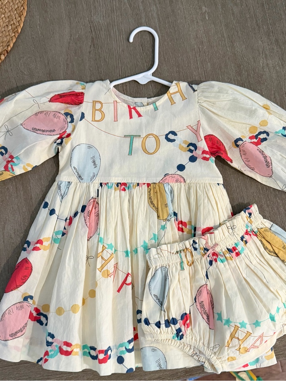 Pink Chicken Birthday Dress - New